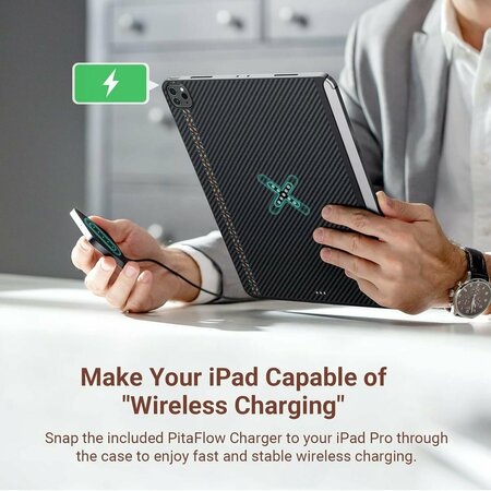 Pitaka FlipBook Case Black for iPad 11 KRD2302P